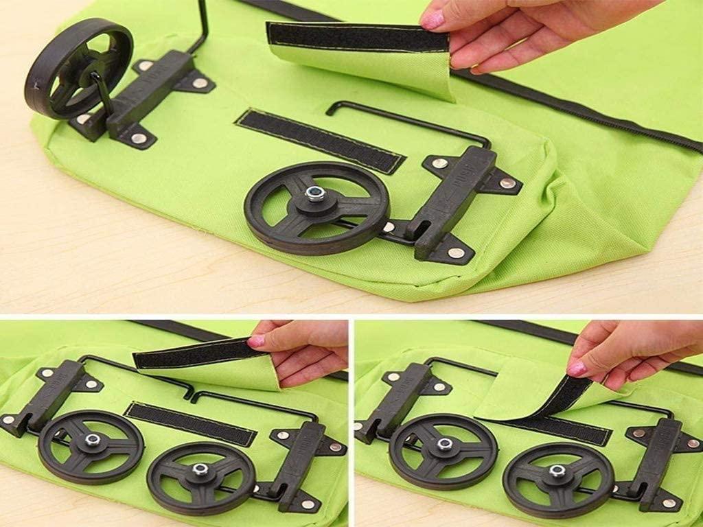 Foldable Shopping Trolley Bag with Wheels