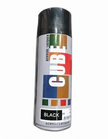 Black Acrylic Lacquer Spray Paint 400 ml