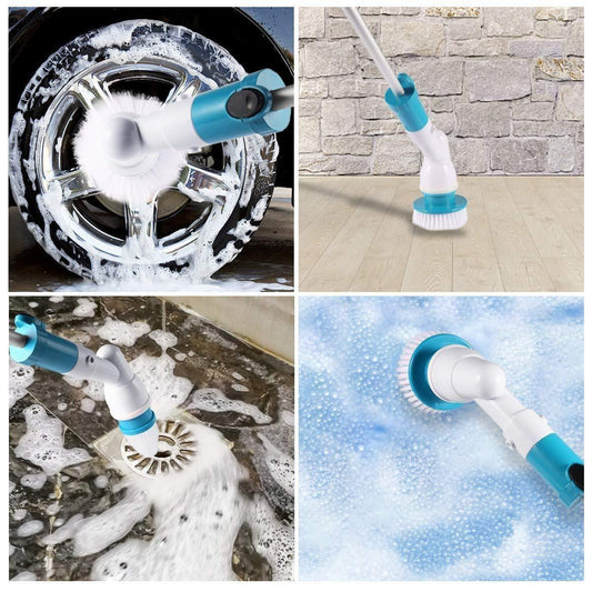 Mop - 360 Cordless Multipurpose Power Surface Cleaner With 3 Cleaning Brush