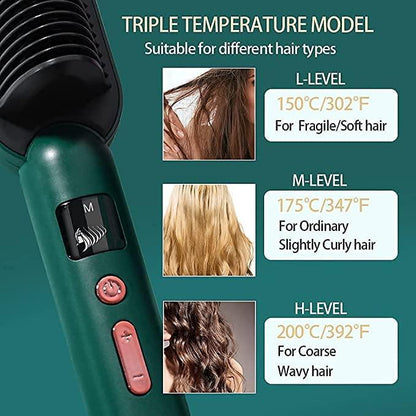 Professional Electric Hair Straightener Comb Brush