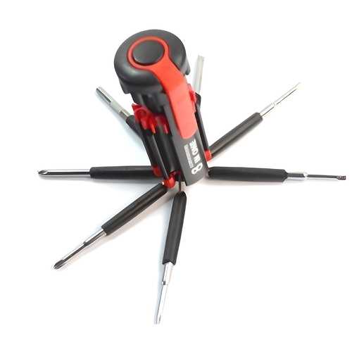 Screwdriver- 8 in 1 Screwdriver Interchangeable Bits Tool Set