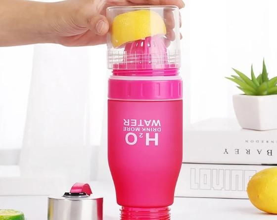 Plastic Portable Lemon Juice Bottle 650ml