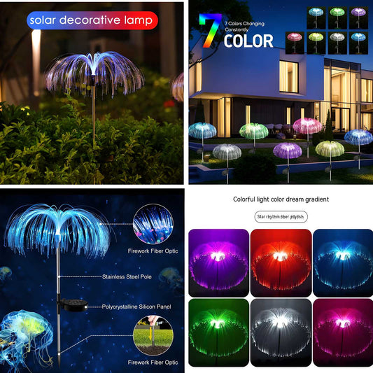 Changing Solar Waterproof Flower Lights