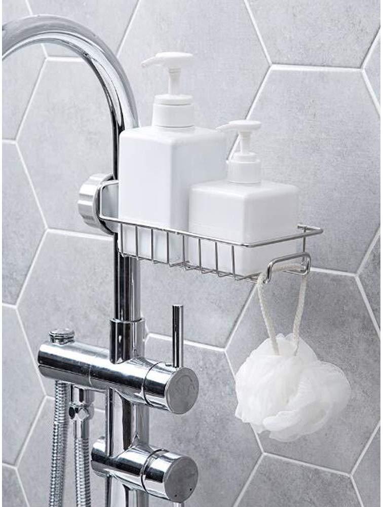 Stainless Steel Sink Kitchen Soap Sponge Holder