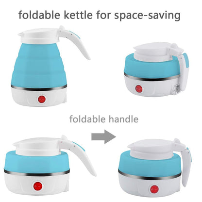 Electric Kettle - Silicone Foldable Electric Water Kettle ( 600 ml )