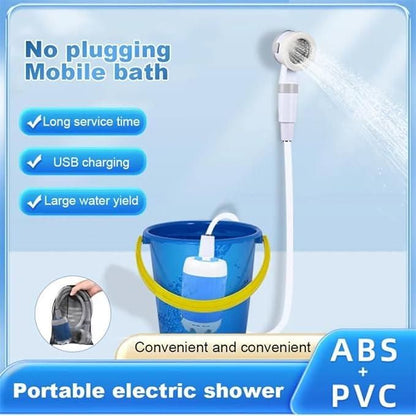 Portable Electric Shower Pump Outdoor Camping