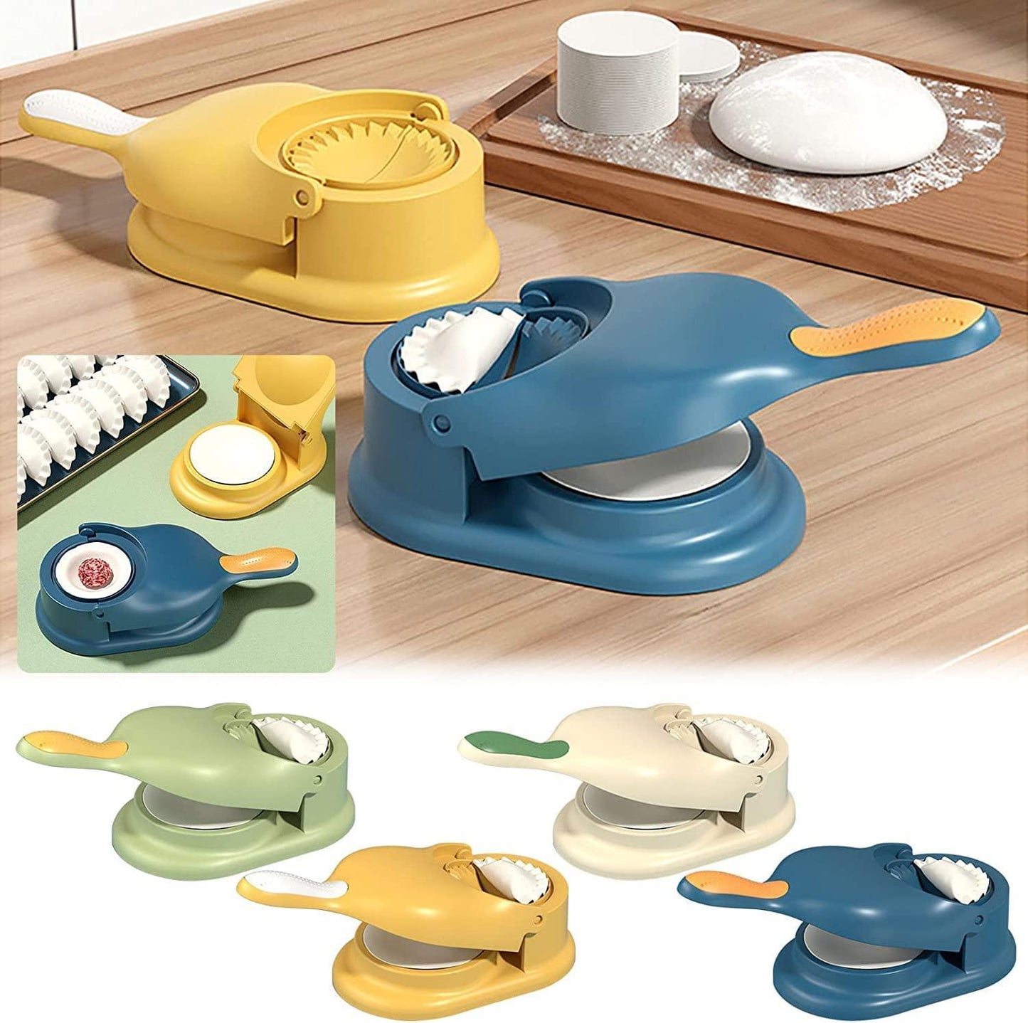 2 in 1 Dumpling Momos maker (Assorted Color)