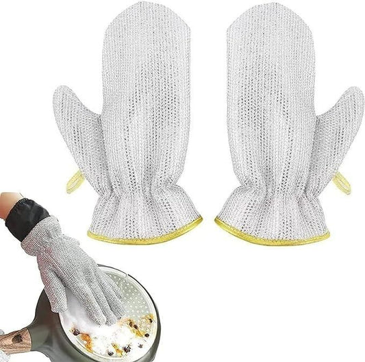 Reusable Kitchen Gloves For Washing Dishes Wiping Pots