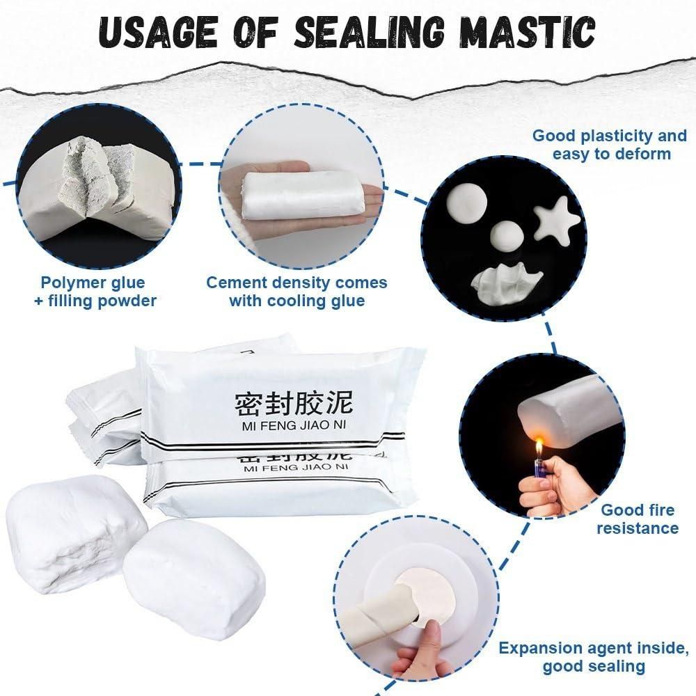 Household Wall Hole Repair Mending Mud Sealant Sealing Repair