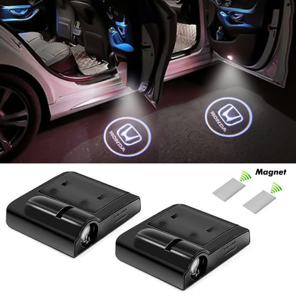 Car - Wireless Car Logo Door Welcome Shadow Projector Ghost Light Kit (Pack of 2)