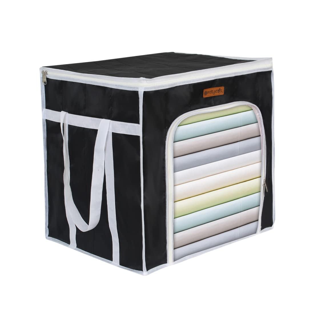 Foldable Closet Organizers for Comforters, Blankets, Bedding,