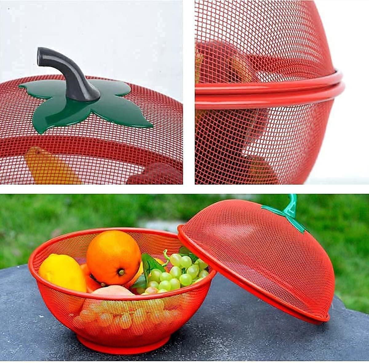 Apple Shape Net Fruits & Vegetables Basket for Kitchen