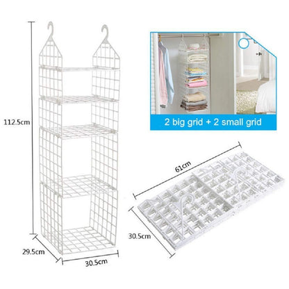 5 Layer Folding Clothes Storage Hanging Organizer