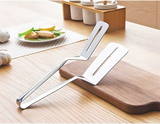 Multifunctional Food Clip Tongs Steak Fried Shovel