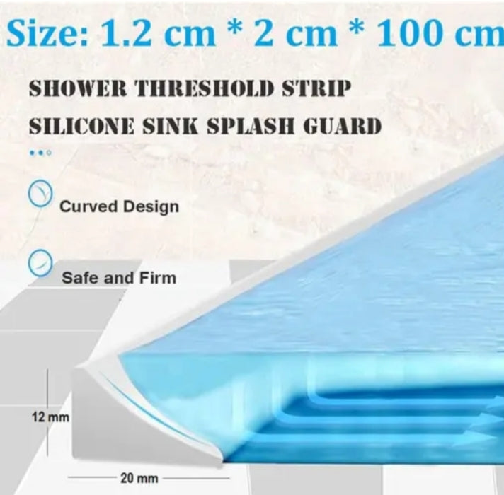 1 M Water Stopper for Kitchen Slab Sink Corner Strip