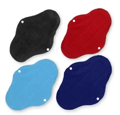 Reusable Cloth Period Pads for Heavy Flow Leakproof Overnight Protects(pack of 5)