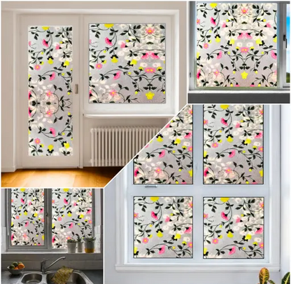 Window Films Privacy Glass Film Self Adhesive Decorative Film