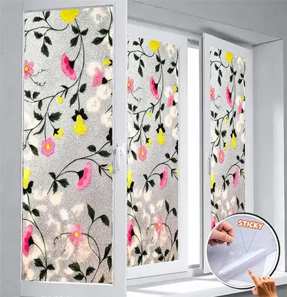 Window Films Privacy Glass Film Self Adhesive Decorative Film